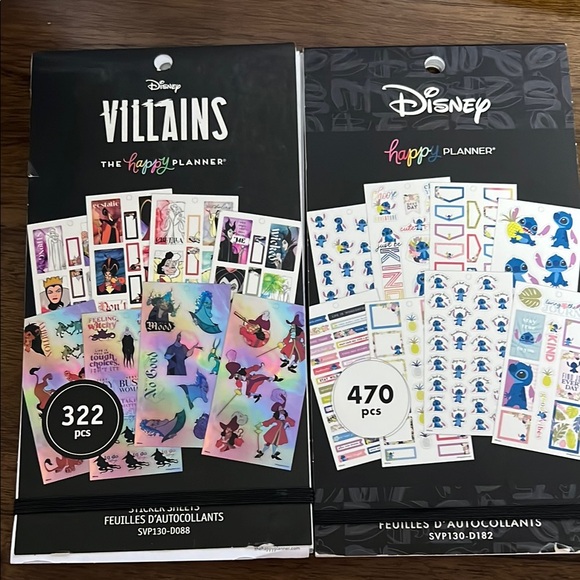 Happy Planner sticker bundle Disney x Happy Planner Sticker Books total 8 Books - Picture 3 of 6